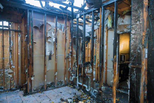 Professional Fire Damage Assessment technician working in Riverdale, CA
